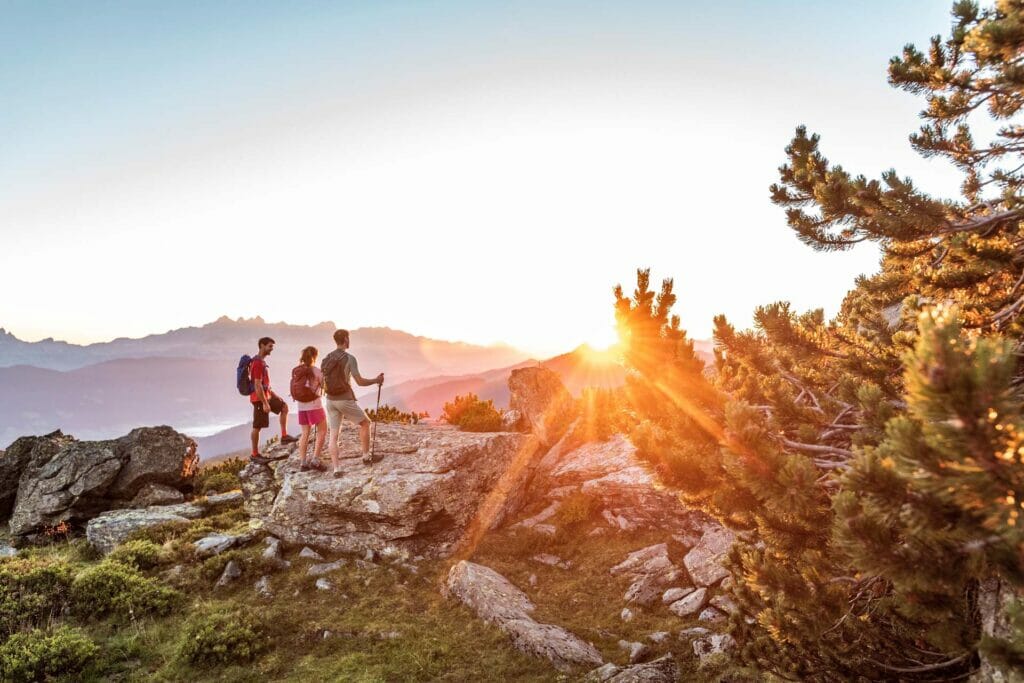 wandern sonnenaufgang sommer