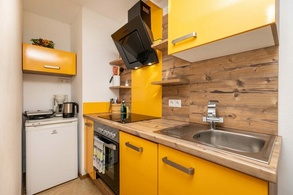 Küchenzeile des Appartement 4 in Flachau Winkl