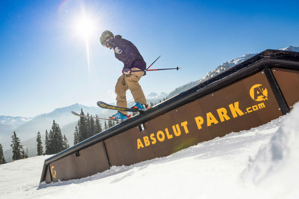 Skifahren Absolut Park